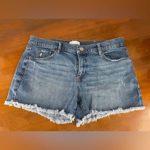 Loft denim shorts